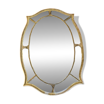 Miroir à trumeau doré George III