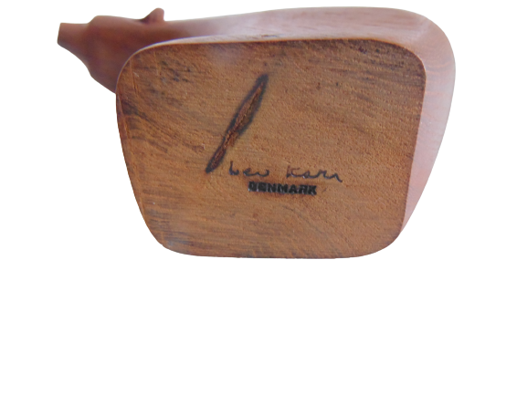 polar bear wood denmark signed lev kari paper press