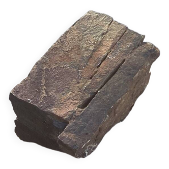 Rectangular heavy stone mineral paperweight