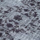Handmade vintage turkish 1980s 178 cm x 270 cm grey carpet