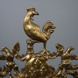 Miroir ancien doré de France