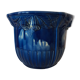 Barbotine pot cache by gustave de bryun art nouveau era