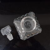 Vintage crystal glass liqueur decanter,1950