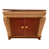 Boho style cabinet, 1960s