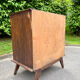 Commode vintage années 50/60 – 4 tiroirs – pieds compas