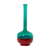 Gio Ponti Murano glass bottle for Venini Marandiana 1960