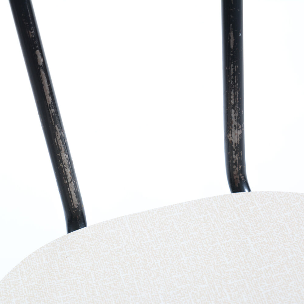 Midcentury chair in metal & formica, Kovona Czechoslovakia 1960s