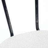 Midcentury chair in metal & formica, Kovona Czechoslovakia 1960s