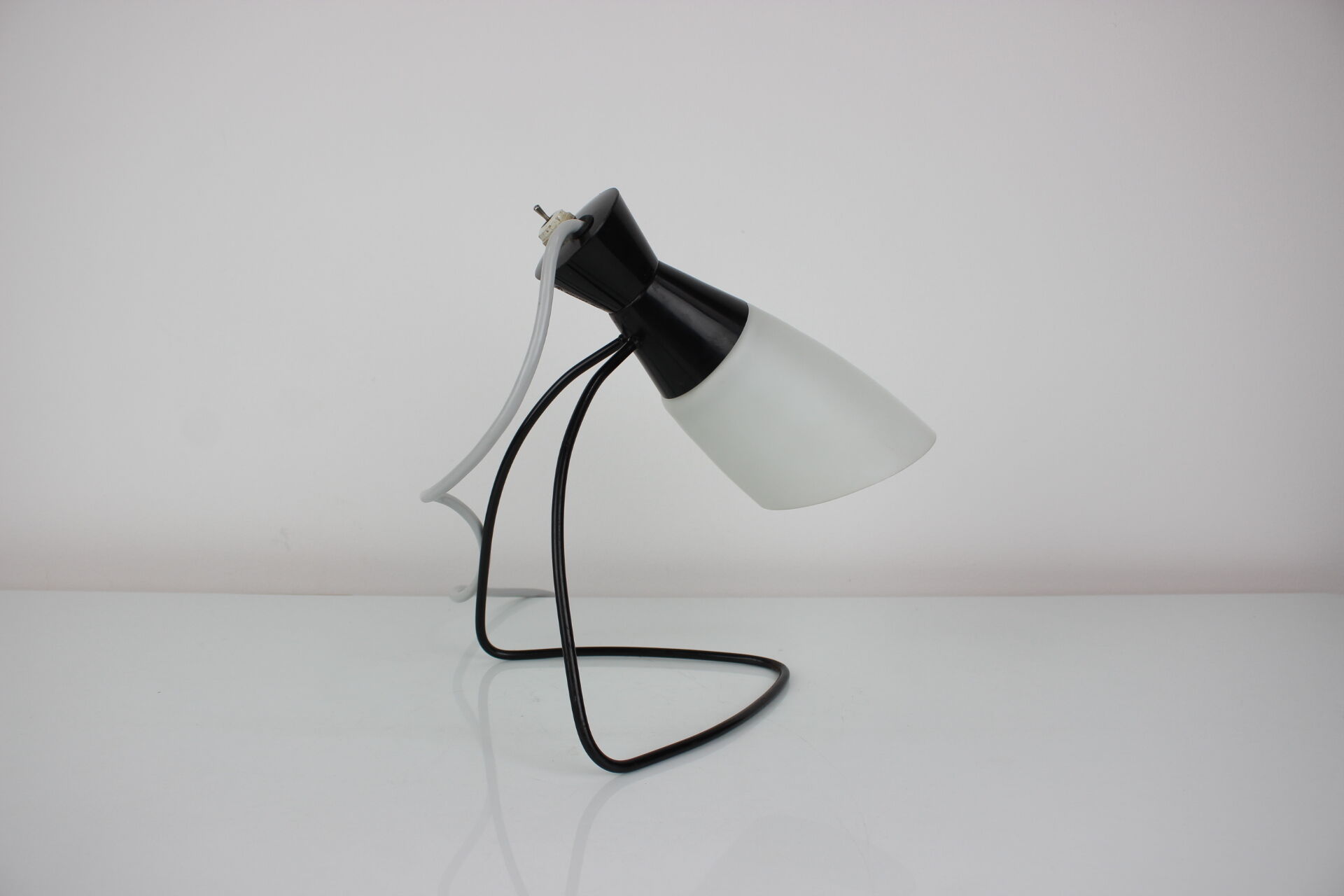 Mid-century table lamp/ Kamenická Šenov, 1970's