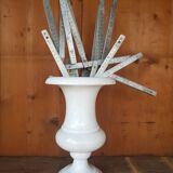 Medici vase in white marble