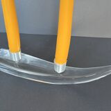 Crystal candle holder