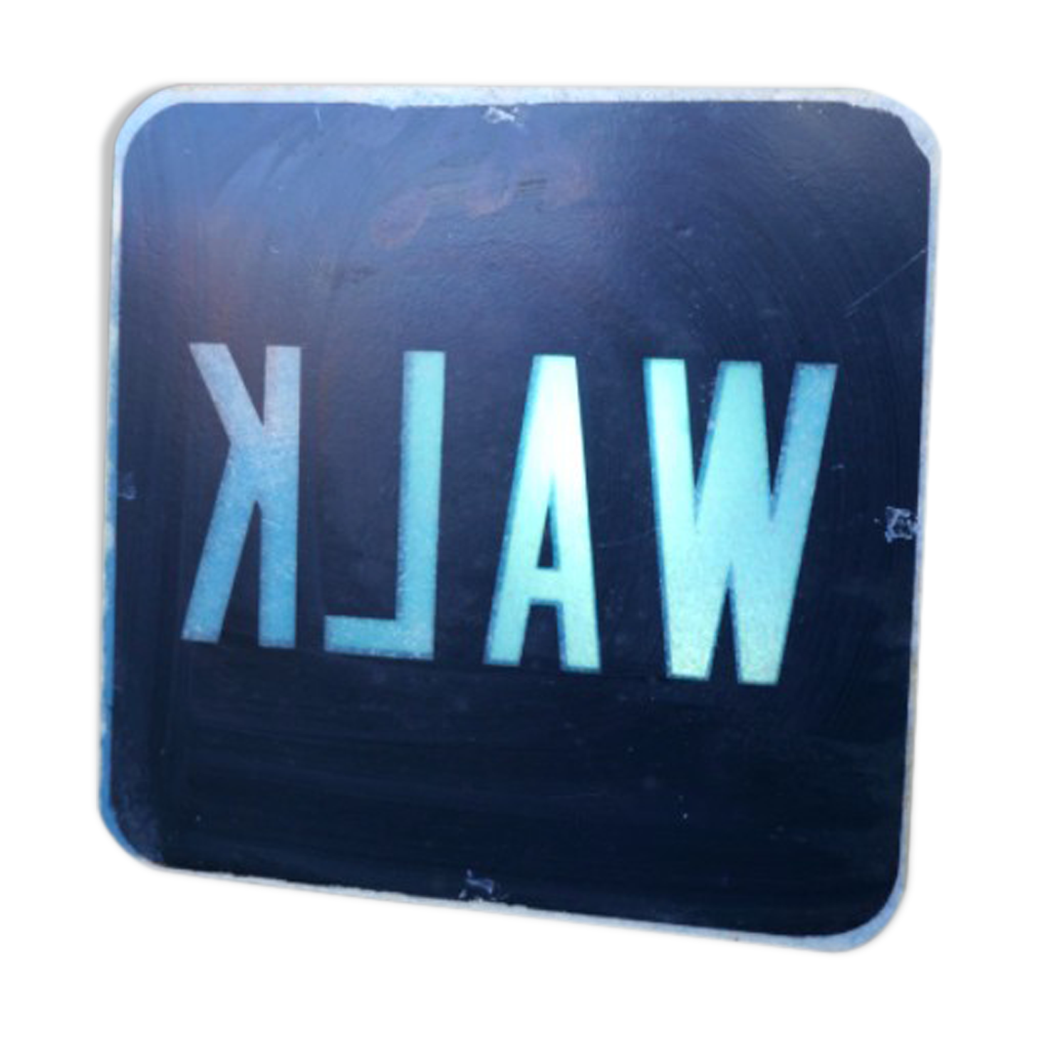 American fiberglass fire plate don't walk