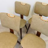 Dutch Vintage Chairs, Set of 4, 1960s