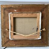 Vintage country oil painting