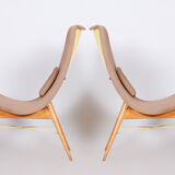 Set of two mid century armchairs made in 1950