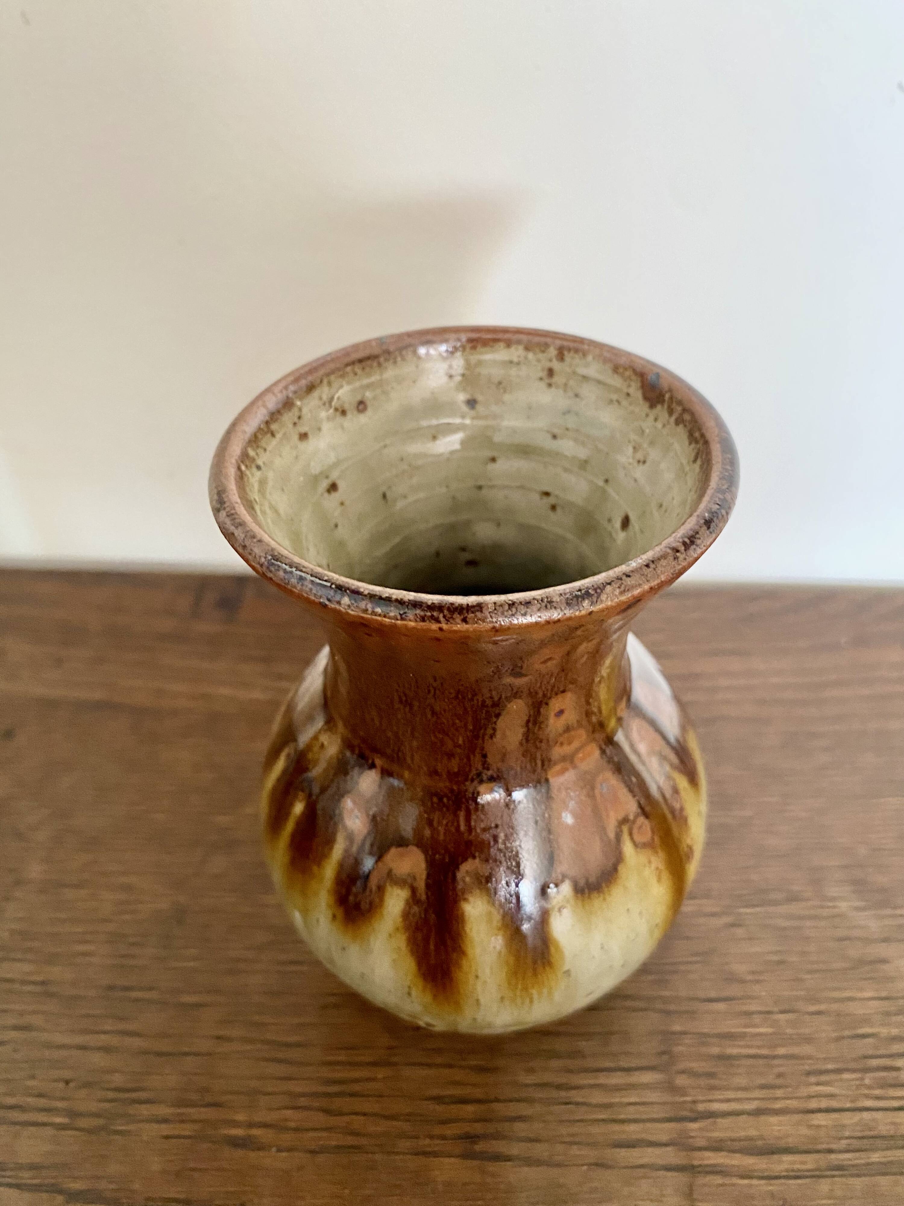 Stoneware vase, Migeon La Borne