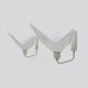 Pair of Murano Glass Wall Lamps by La Murrina, 1980