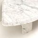 Vintage Italian marble coffee table from the 1970