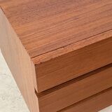 Pair of teak chests of drawers from the 1950s.