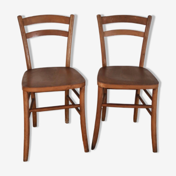 Lot de 2 chaises bistrot Luterma