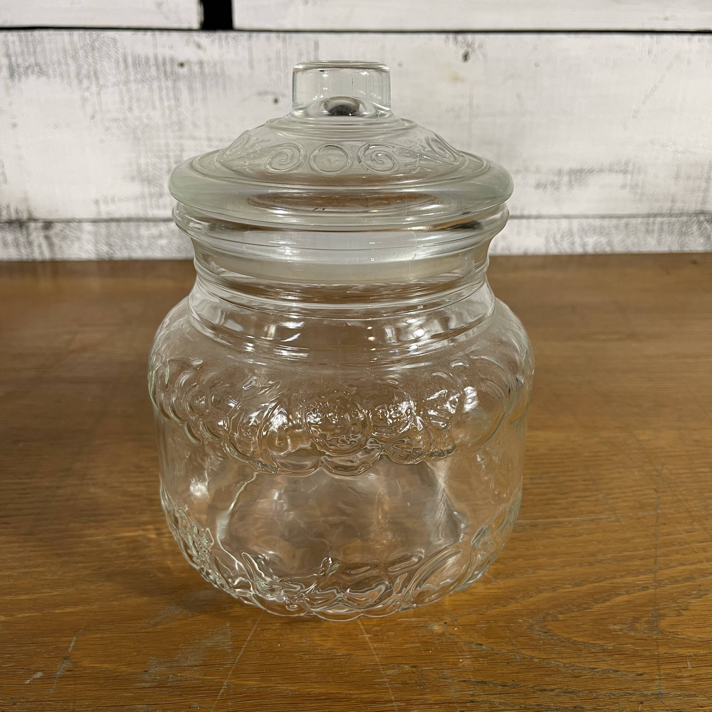 Vintage glass candy box
