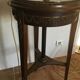 Healing-Lampadaire Side table decoration in bronze head and feet of goats