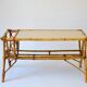 Rattan magazine holder