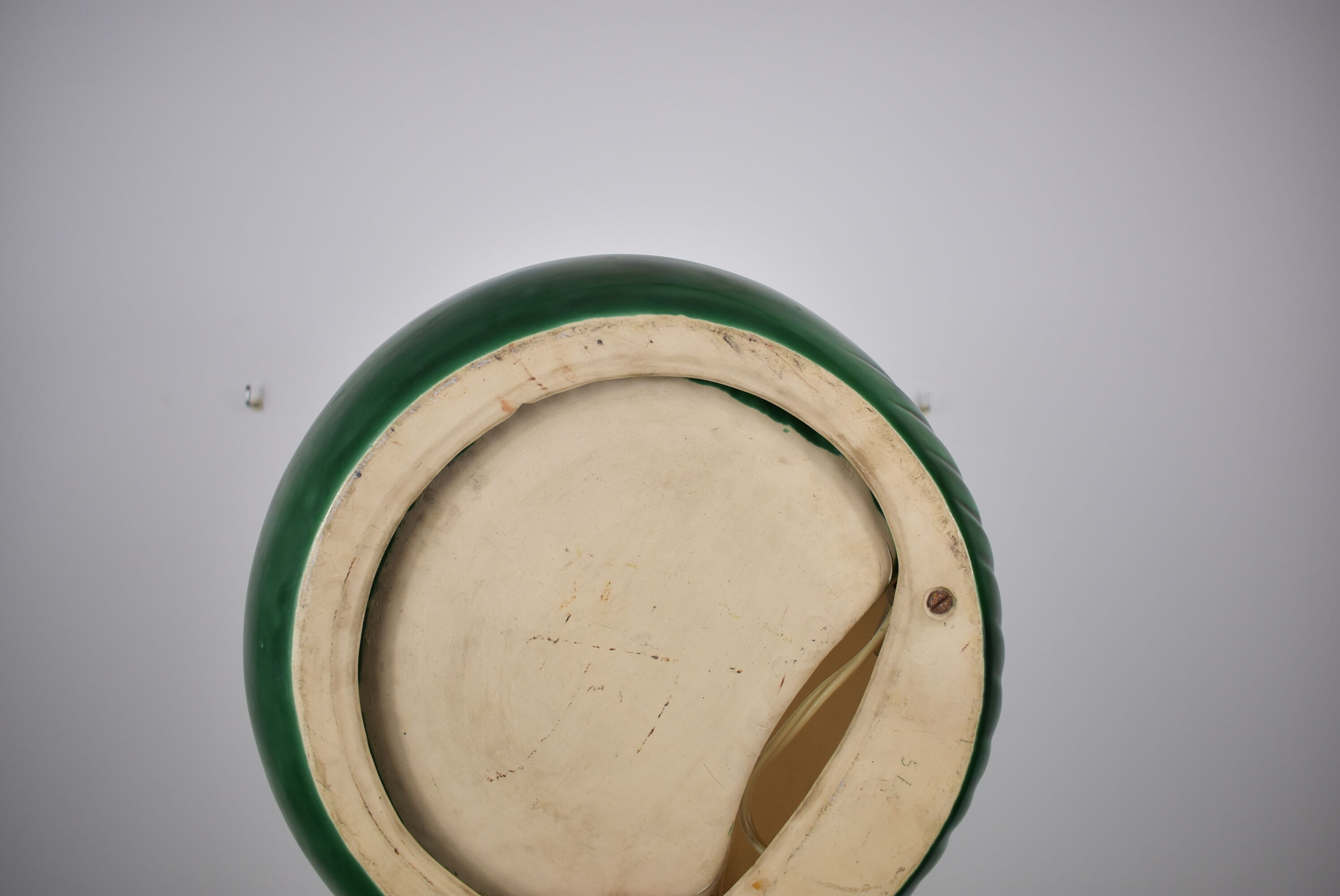 Pair of porcelain wall light art deco era