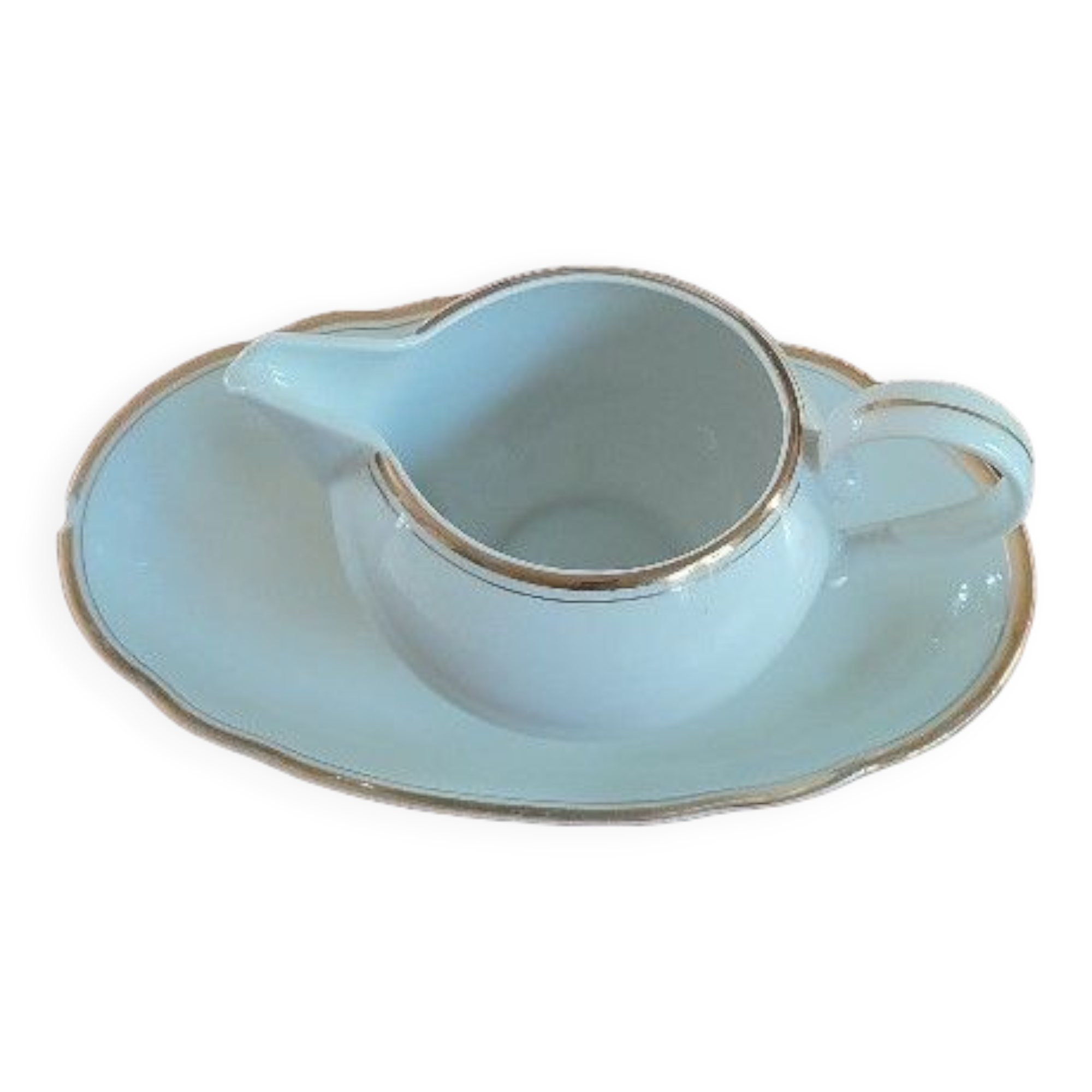 saucière en porcelaine allemande blanche kahla