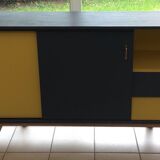 Vintage compass feet sideboard