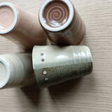 Set of 4 Japanese stoneware cups/mugs