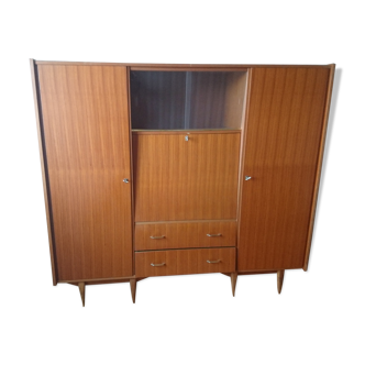 Vintage cabinet writing desk