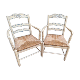 Fauteuils champetre en bois