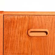 Commode en chêne scandinave, années 1960