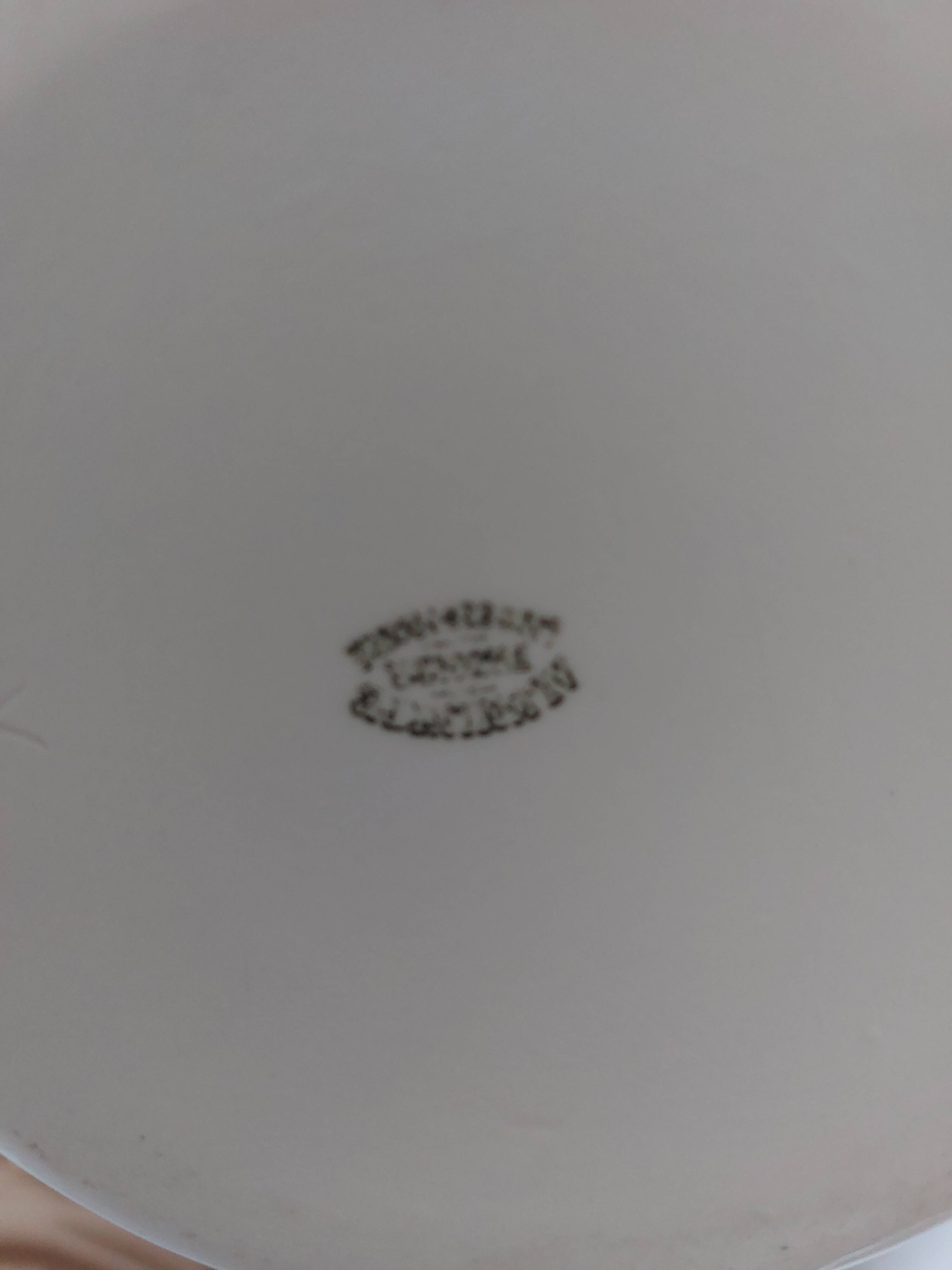 Vintage porcelain teapot and coffee maker Aluminite Frugier