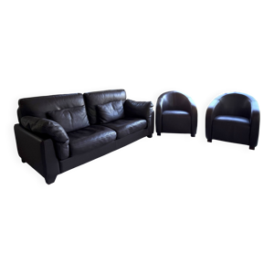 Lot 1 canapé et 2 fauteuils - steiner