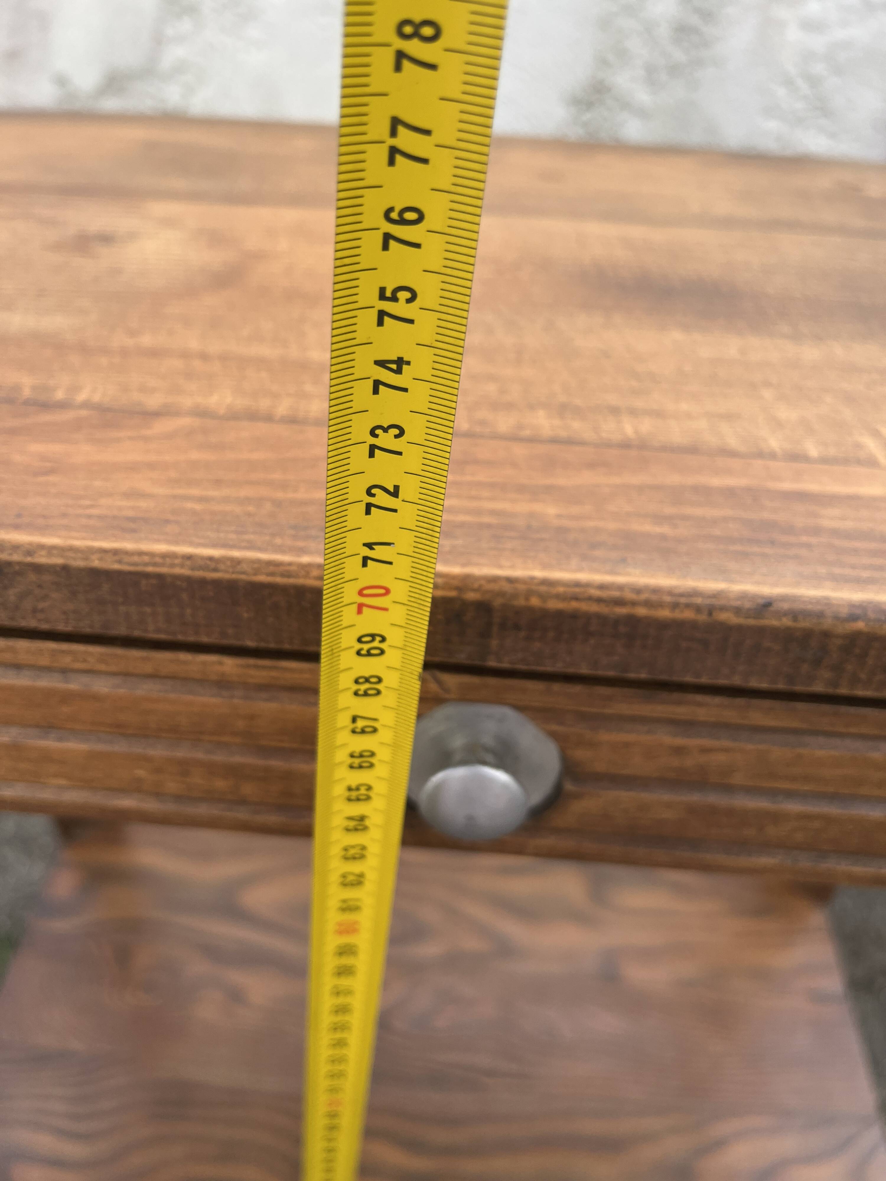 Art Deco side table – wood