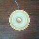 Vintage minimalist glass table lamp from the space age by Jean Paul Edmonds Alt for Philips, 1970s.