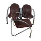 Slichaise Souvignet chrome armchair