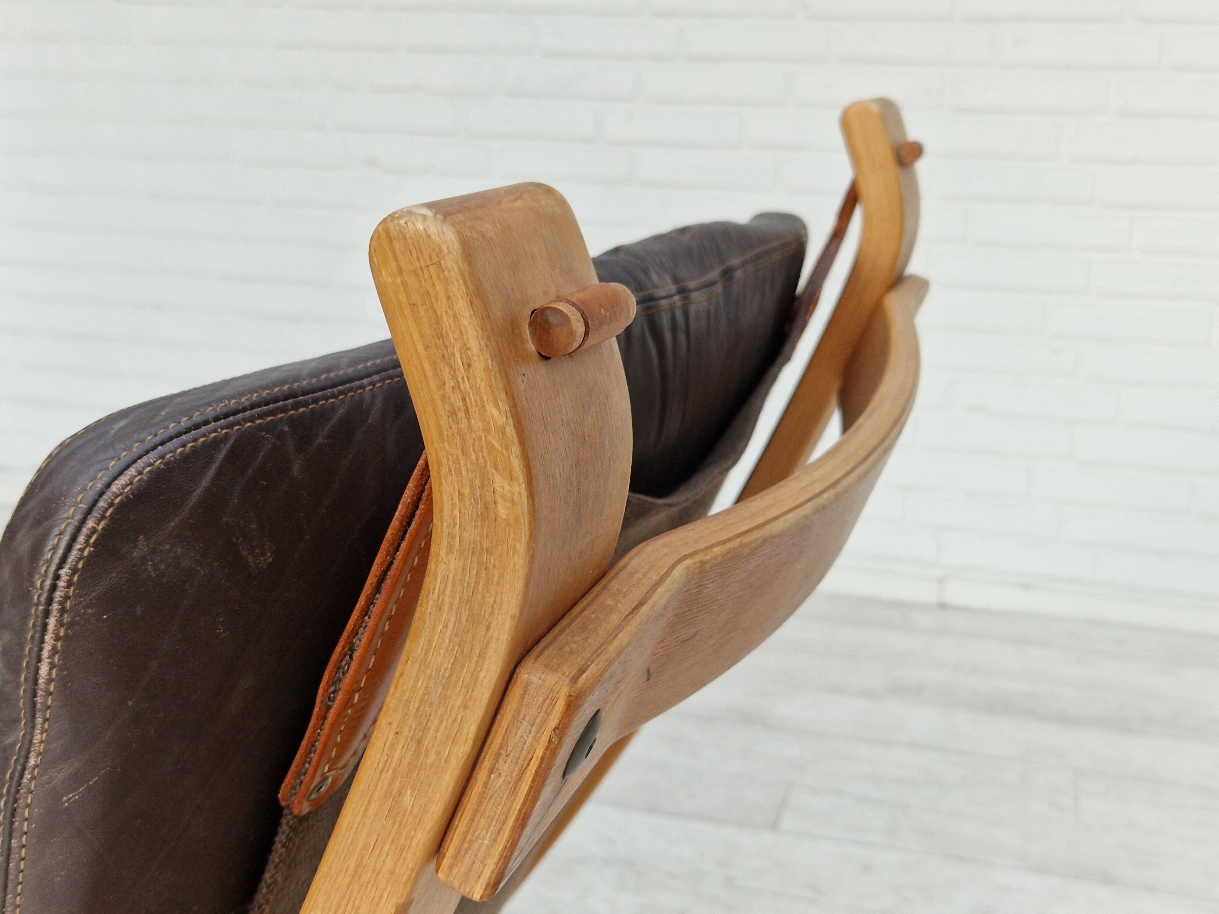 Fauteuil danois par Brammin Møbler années 70