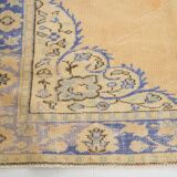 5x8 Pale Orange & Blue Classic Pattern Vintage Rug, 170x253Cm