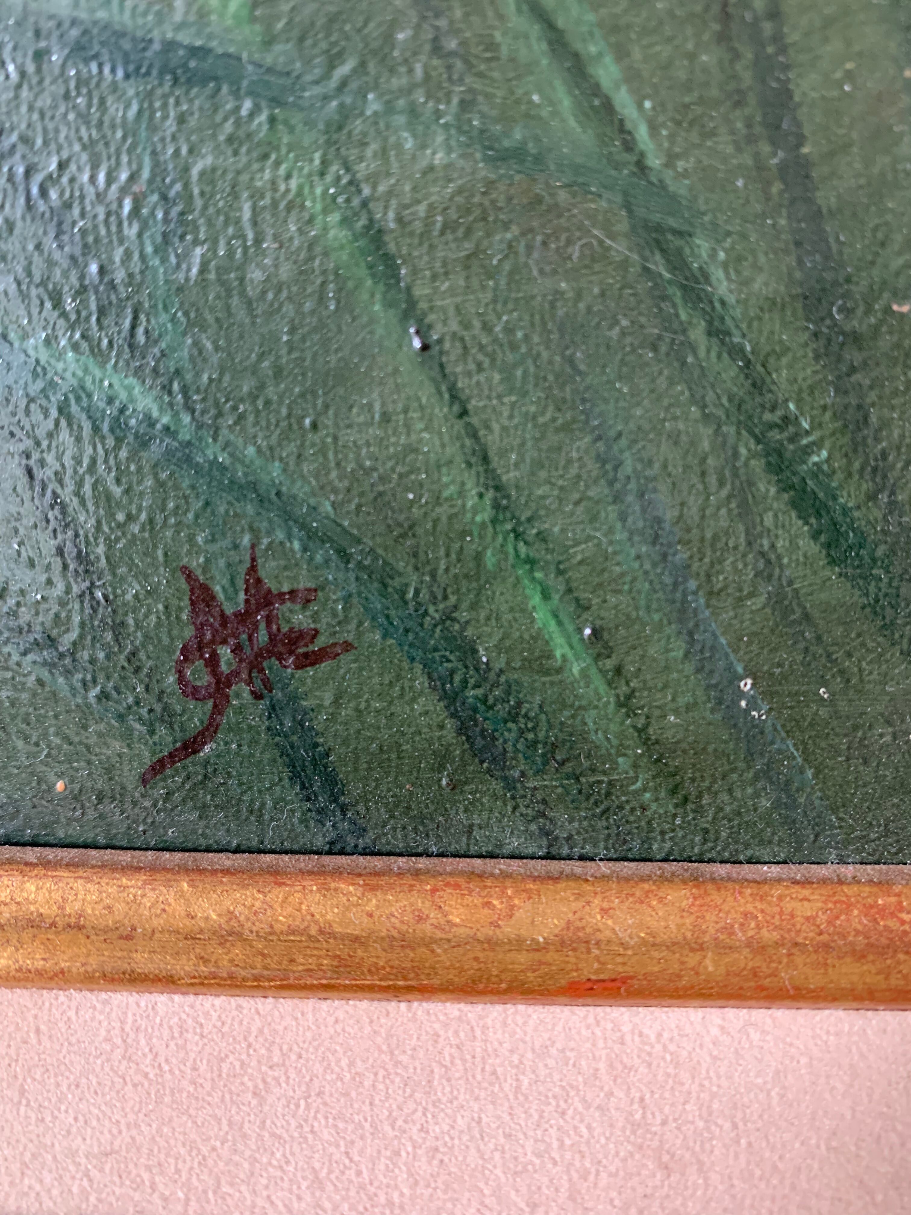 Huile sur toile