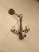 Lustre plafonnier bronze vintage .