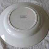 Old serving dish from sarreguemines model "carlina" in good condition