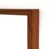 Scandinavian teak mirror, Sweden, 1960, 106cm x 41cm