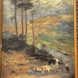 Pair of paintings