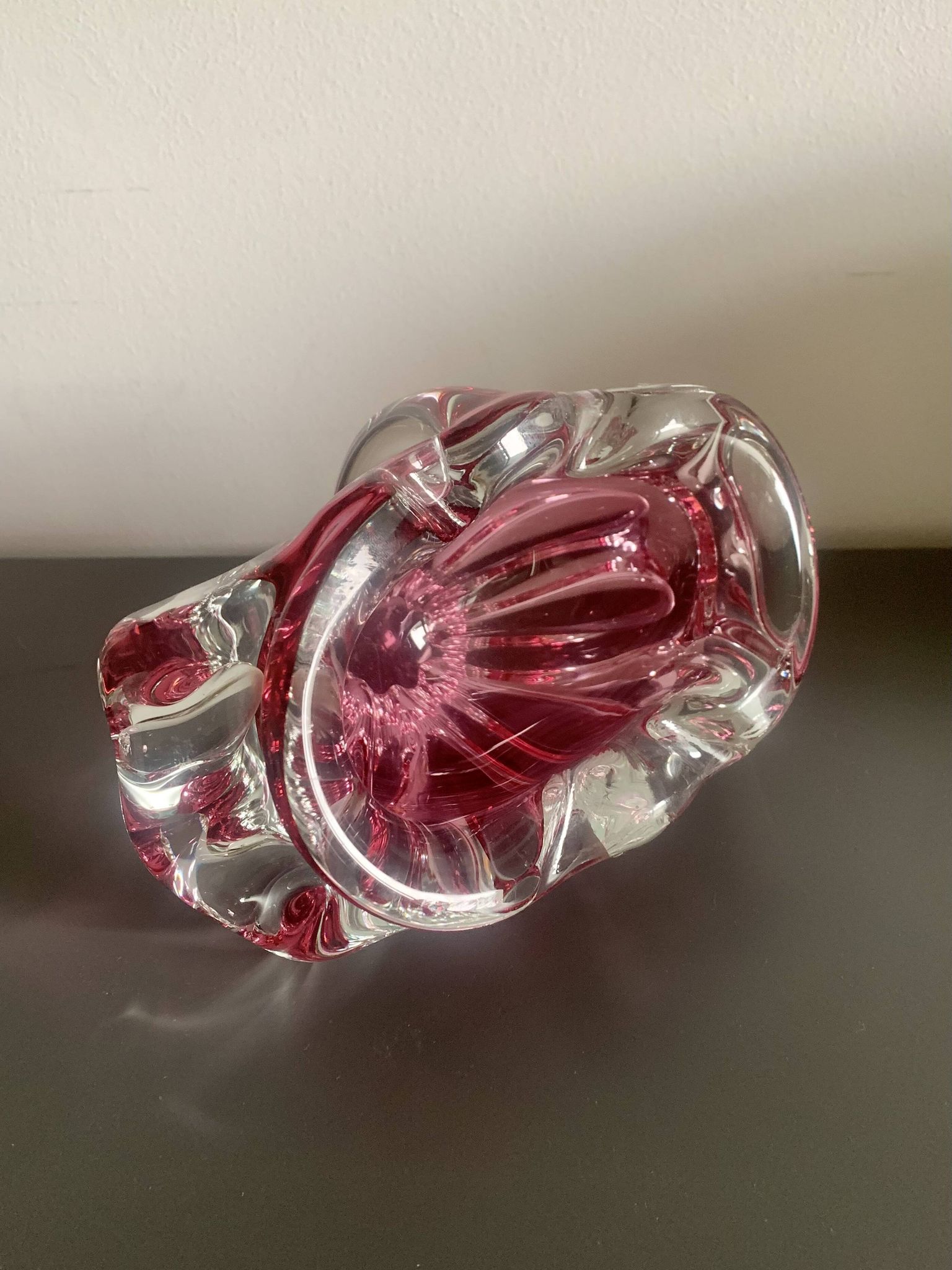 Bowl  by Jozef Hospodka for Chribska Sklarna, 1960s