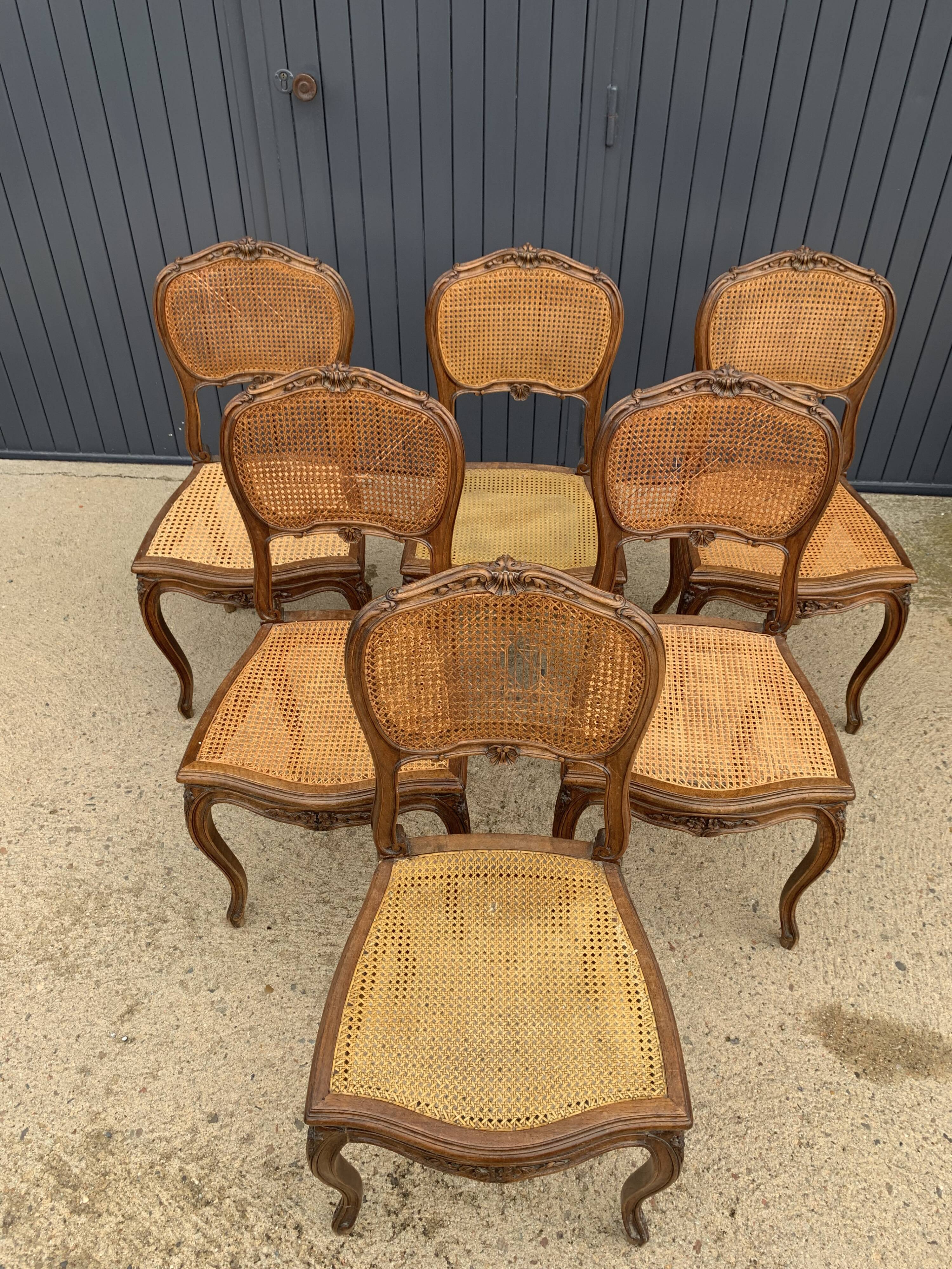 Louis XV chairs