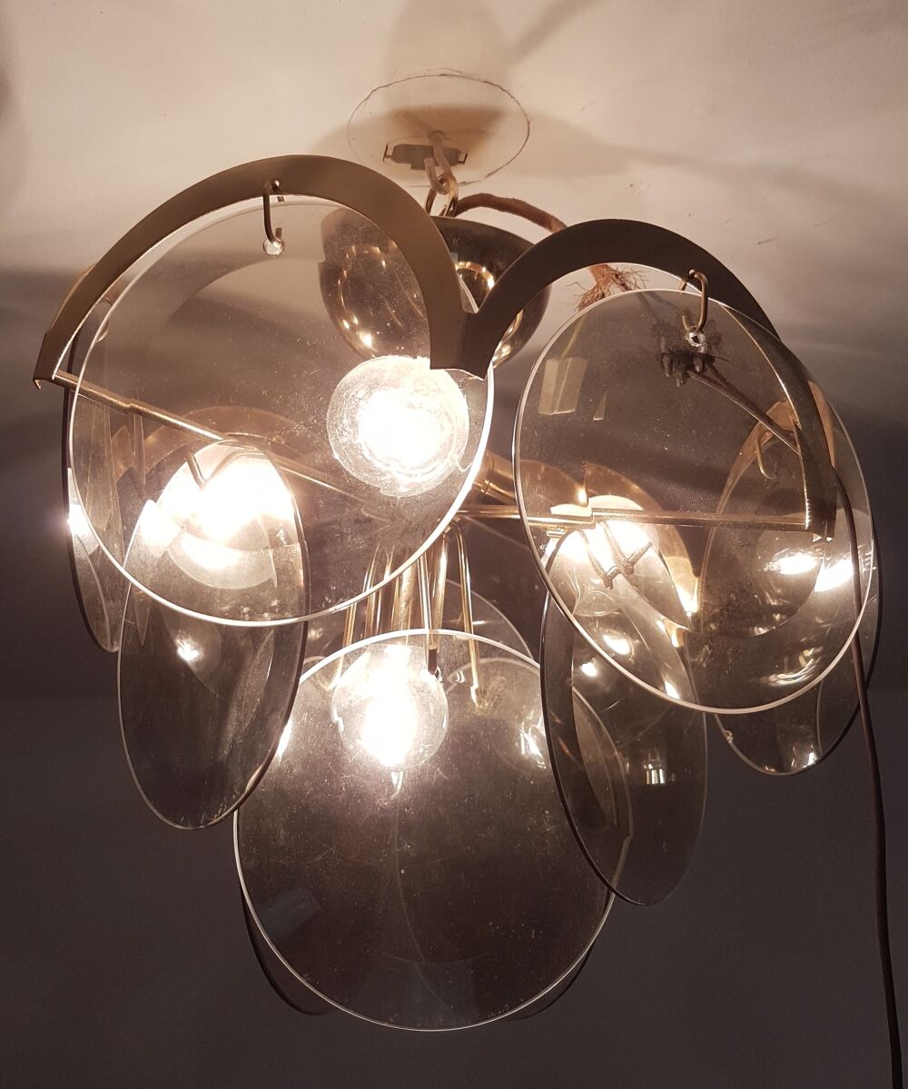 12-piece Gino Vistosi chandelier
