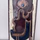 Enamelled lava plaque jean jaffeux volvic mozac ceramic 1960s mid century